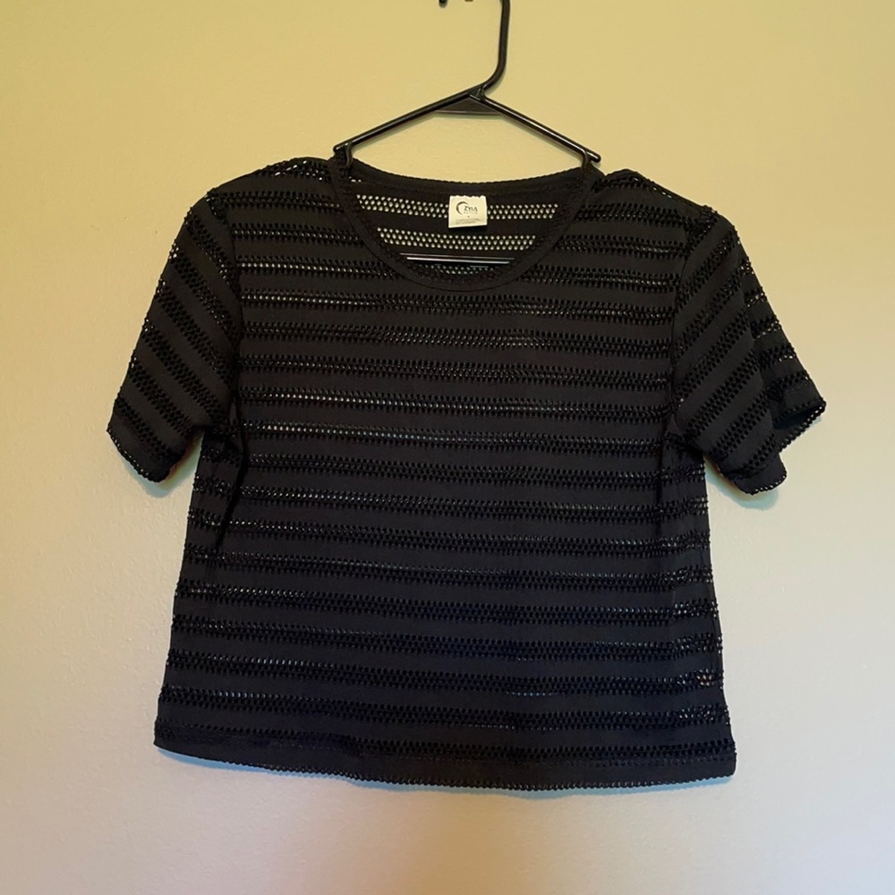 Zyia Mesh Crop Top